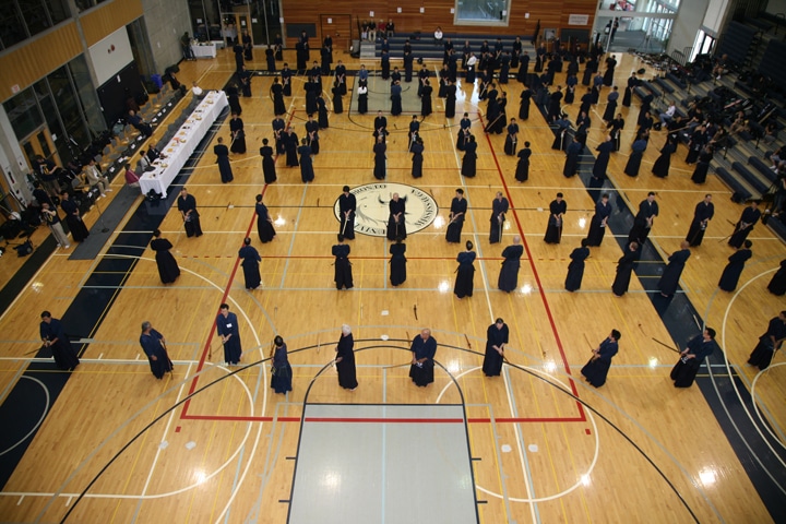 The 3-day event hosted by the Mississauga Kendo Club included demonstrations, instructions, demonstration matches and kata, kata keiko and godo keiko.